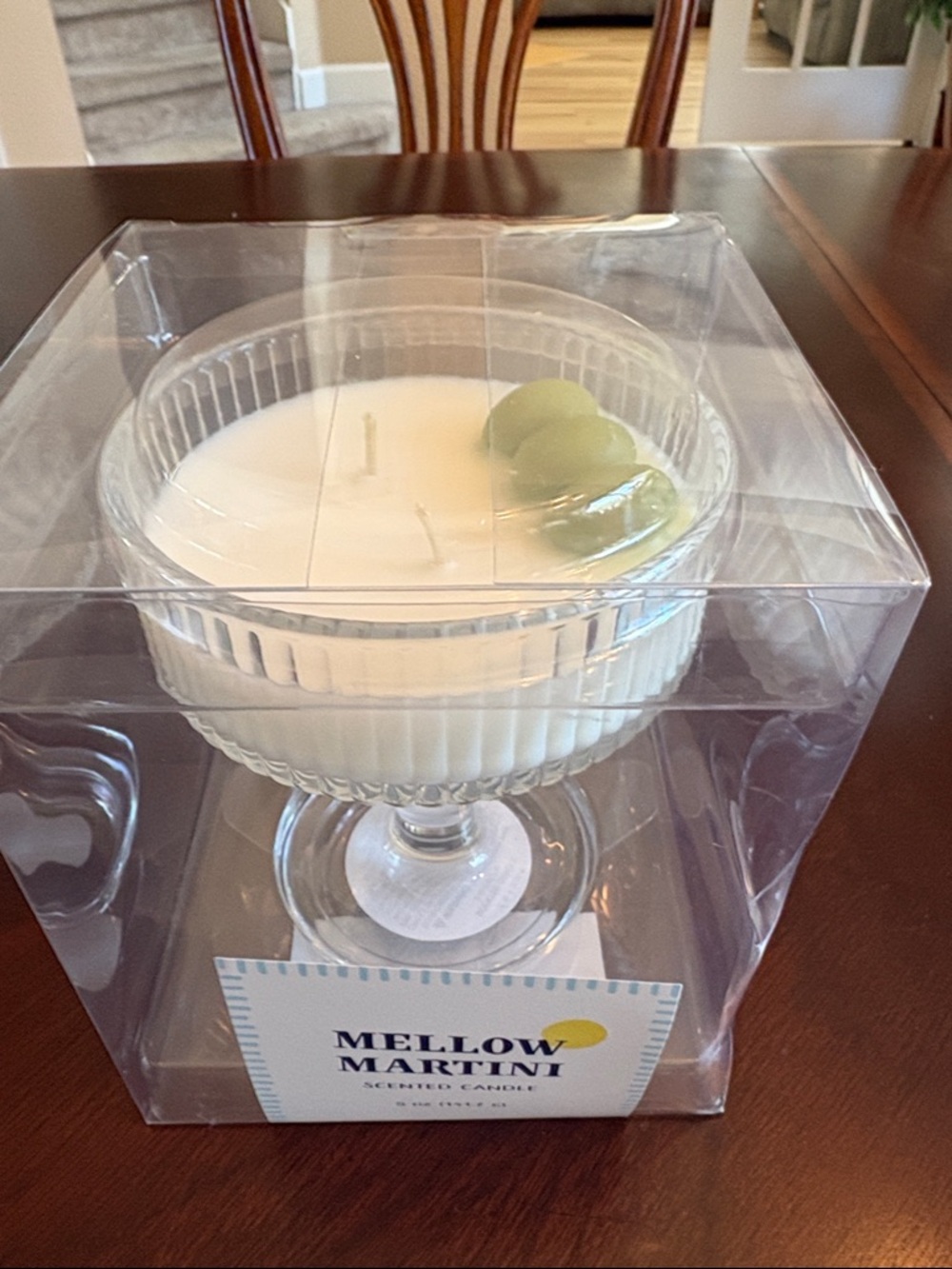 Scented Candle - White/Green